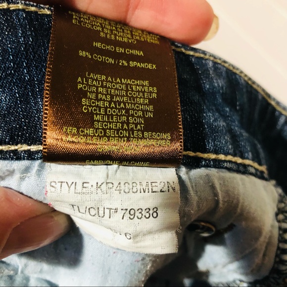 Kut from the cloth dark wash skinny jeans size 6 - Picture 5 of 6